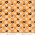 Fabric Henry Glass Orange Spider and Web Glow in the Dark Moonlight Mischief by the Quarter Yard 2557G-33