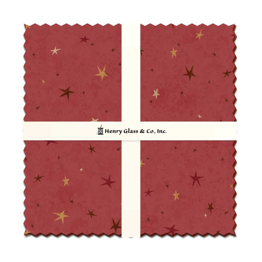 Fabric Henry Glass Precuts Seeing Stars 10" Squares FB610HG.SEEINGSTARS