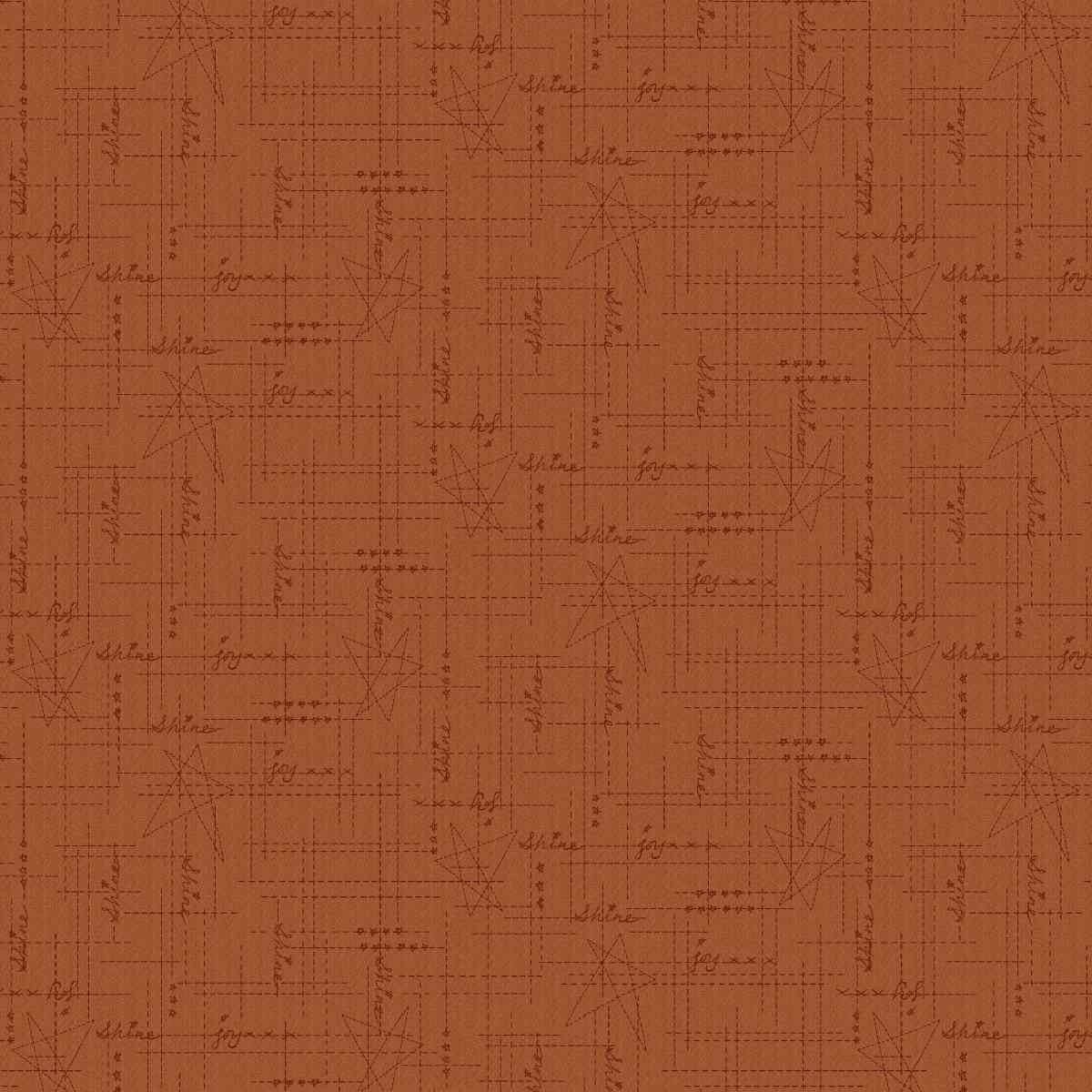 Fabric Henry Glass Pumpkin Words Cross Roads Bountiful Blessings by the Quarter Yard 3639-35