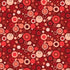 Fabric Henry Glass Red Bubble Dot Basics by the Quarter Yard 9612-88