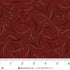 Fabric Henry Glass Red Lily Swirl Hearth & Home by the Quarter Yard 3614-88