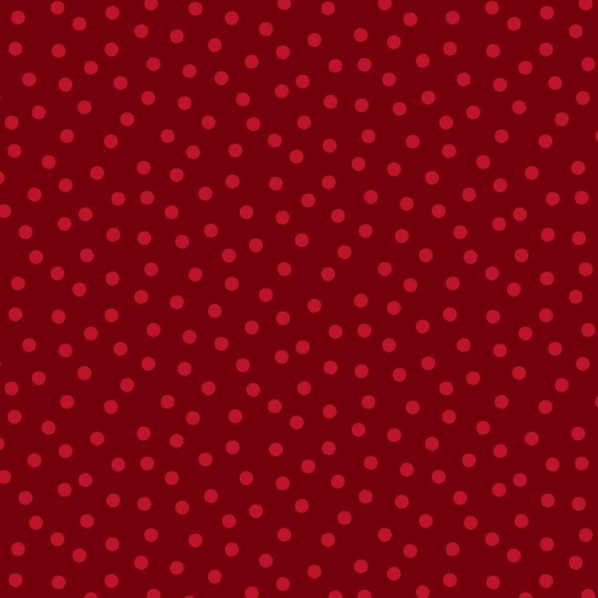 Red fabric with small red polka dots