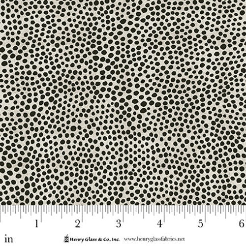 Fabric Henry Glass Tan Small Dots Jungle Romp by the Quarter Yard 2106-49