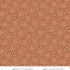 Fabric Henry Glass Terracotta Cabbage Rose Harvest Thyme by the Quarter Yard 2463-80