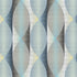 Fabric Henry Glass Turquoise Twisted Ribbons 108" Wide Back by the Quarter Yard 3340W-76
