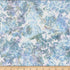 Fabric Hoffman Baby Blue Flower Arctic Bali Batiks by the Quarter Yard X2620-708
