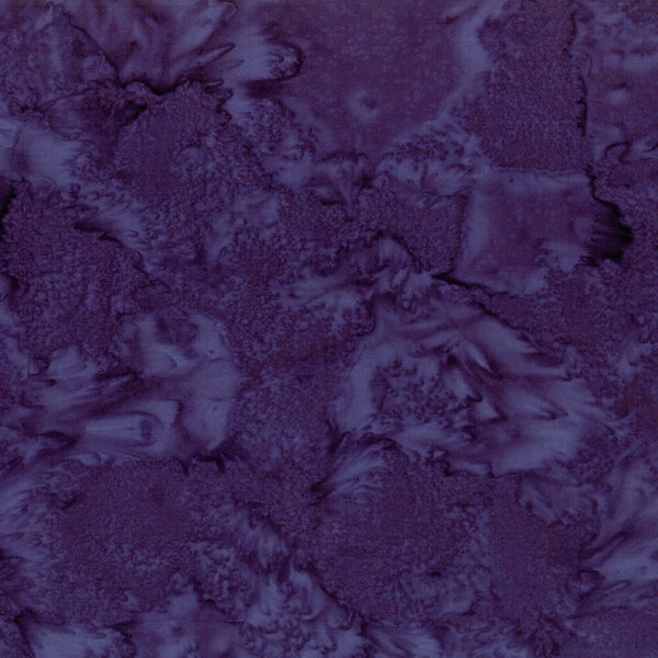 Fabric Hoffman Eggplant Watercolor Batiks by the Quarter Yard 1895-34