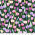 Fabric Hoffman Emerald Tulip Flower Shoppe by the Quarter Yard W5480-31