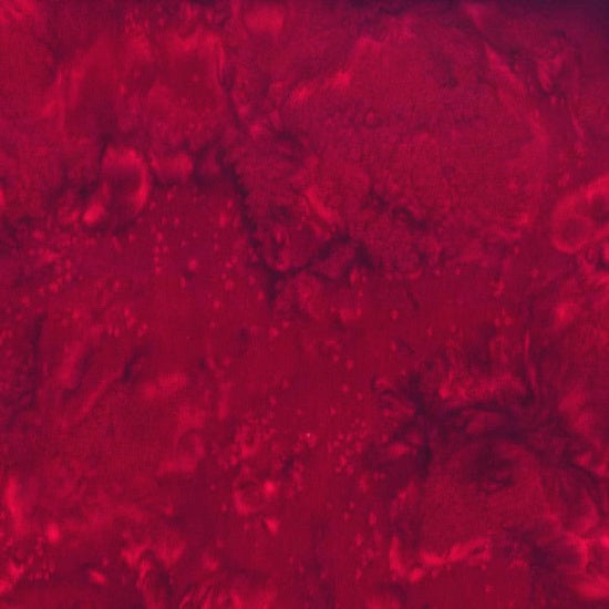 Fabric Hoffman Garnet Watercolor Batiks by the Quarter Yard 1895-231