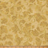 Fabric Hoffman Gold/Gold Ornate Leaves Christmas Wish Metallic by the Quarter Yard Y7823-47G