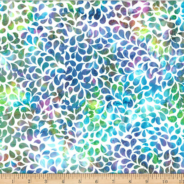 Fabric Hoffman Light Bright Electric Slide Bali Batiks by the Quarter Yard X2631-667