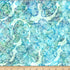Fabric Hoffman Light Bright Stripey Floral Deep Sea Blue Bali Batiks by the Quarter Yard X2621-667