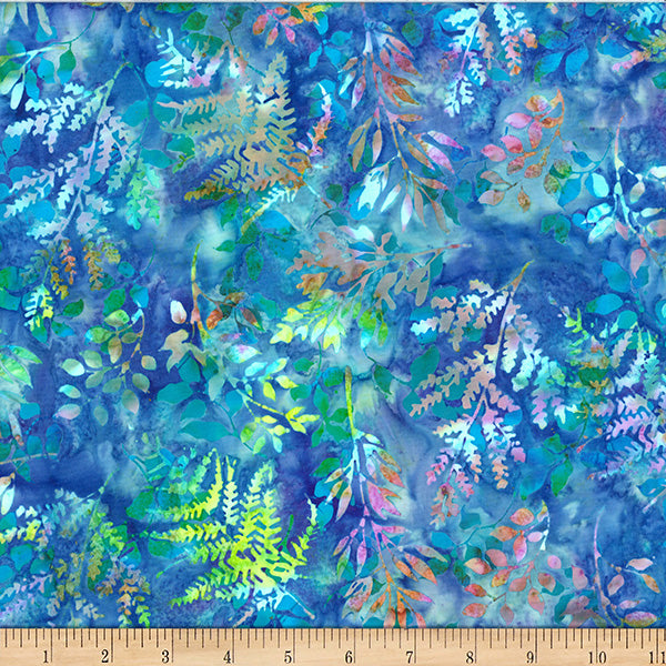 Fabric Hoffman Mermaid Electric Slide Bali Batiks by the Quarter Yard X2627-718