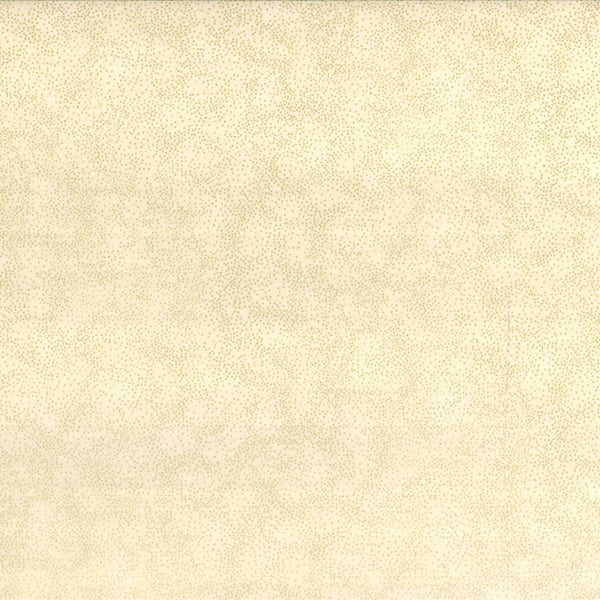 Fabric Hoffman Natural/Gold Christmas Metallic Speckle Brilliant Blenders by the Quarter Yard G8555-20G
