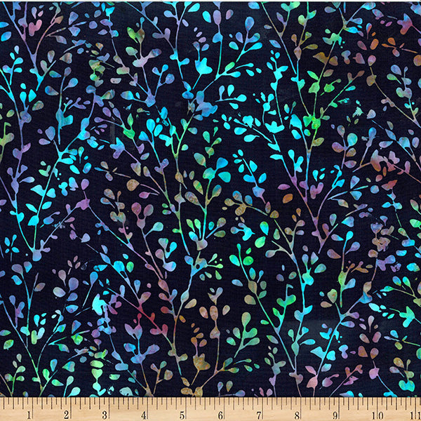 Fabric Hoffman Neon Electric Slide Bali Batiks by the Quarter Yard X2640-684