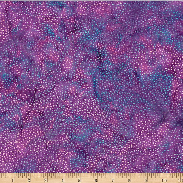 Fabric Hoffman Peony Bali Hand Painted Dots Batiks by the Quarter Yard 885-333