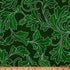 Fabric Hoffman Pine/Silver Ornate Leaves Christmas Wish Metallic by the Quarter Yard Y7823-141S