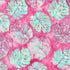 Fabric Hoffman Pink Leaves Bali Batiks by the Quarter Yard W2610H-12