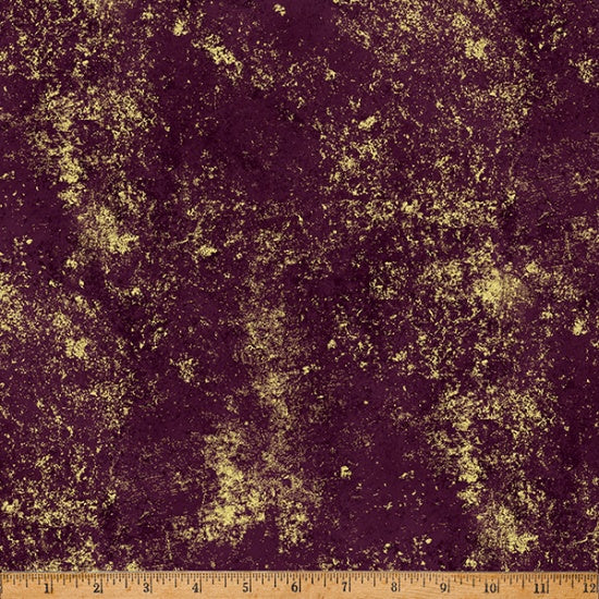 Textured fabric pattern with a ruler at the bottom for scale