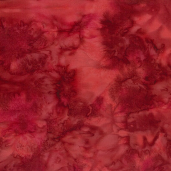 Fabric Hoffman Red Velvet Watercolor Batiks by the Quarter Yard 1895-568