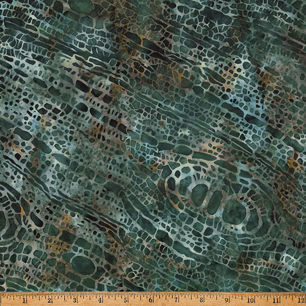 Fabric Hoffman Smoke Diagonal Circle Clear Skies Bali Batiks by the Quarter Yard X2659-173
