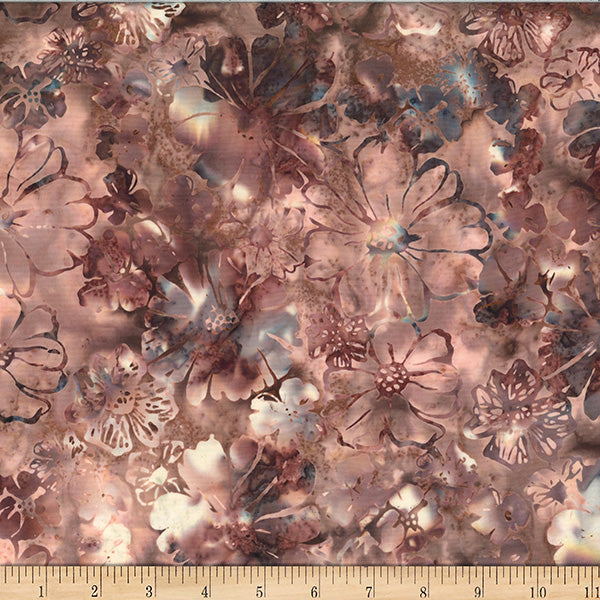 Fabric Hoffman Toast Autumn Mist Bali Batiks by the Quarter Yard X2634-179