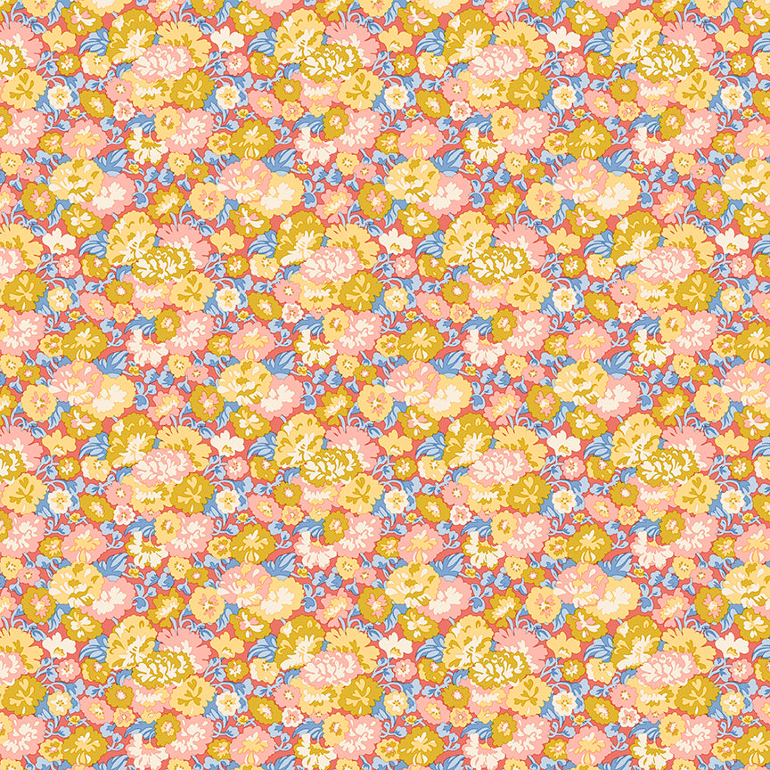 Fabric Liberty Buckingham Blooms B Palace Gardens by the Quarter Yard 01667485B