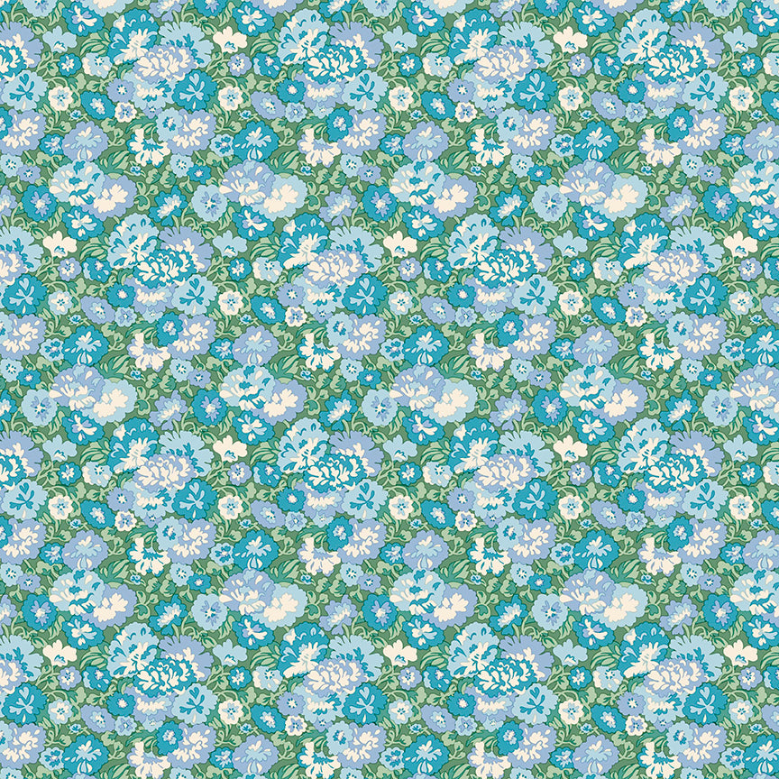 Fabric Liberty Buckingham Blooms D Palace Gardens by the Quarter Yard 01667485D