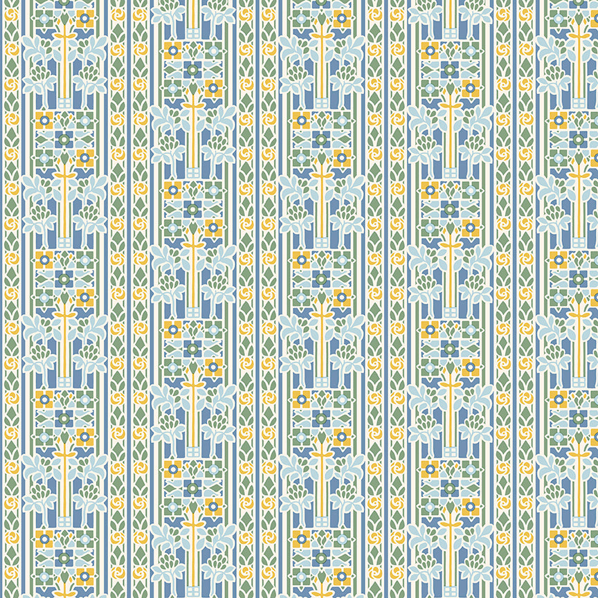 Fabric Liberty Stately Gardens A Palace Gardens by the Quarter Yard 01667489A