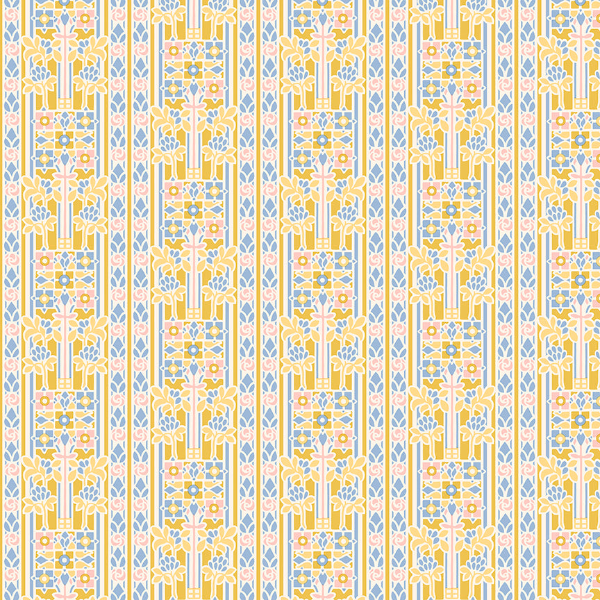 Fabric Liberty Stately Gardens B Palace Gardens by the Quarter Yard 01667489B