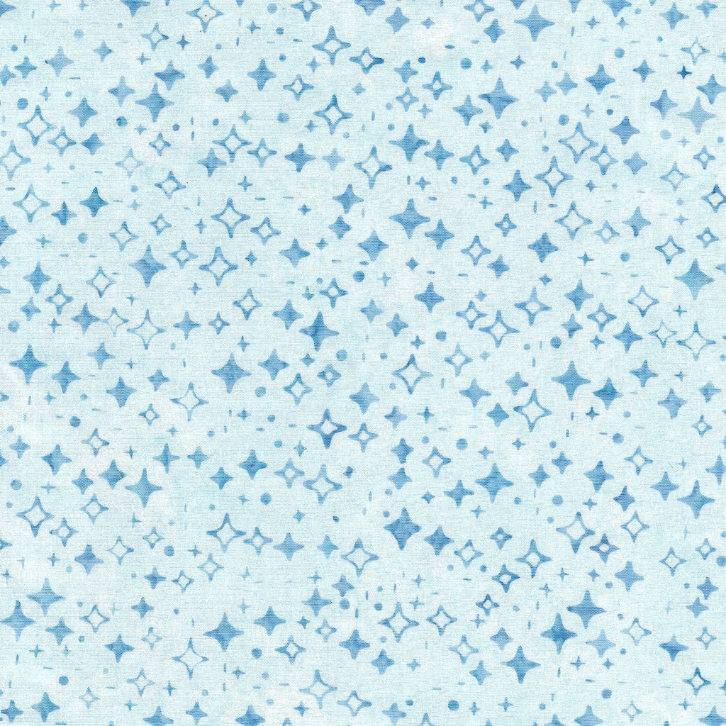 Fabric Lumin Blue Sky Sparkles Jubilee Island Batiks by the Quarter Yard 122451510