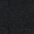 A close-up of a black fabric with a dense, small-scale gray and charcoal speckled or dotted pattern across the entire surface.