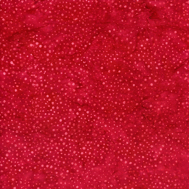 Fabric Lumin Cherry Bubbles Foundations Blenders Island Batiks by the Quarter Yard BE31-C1