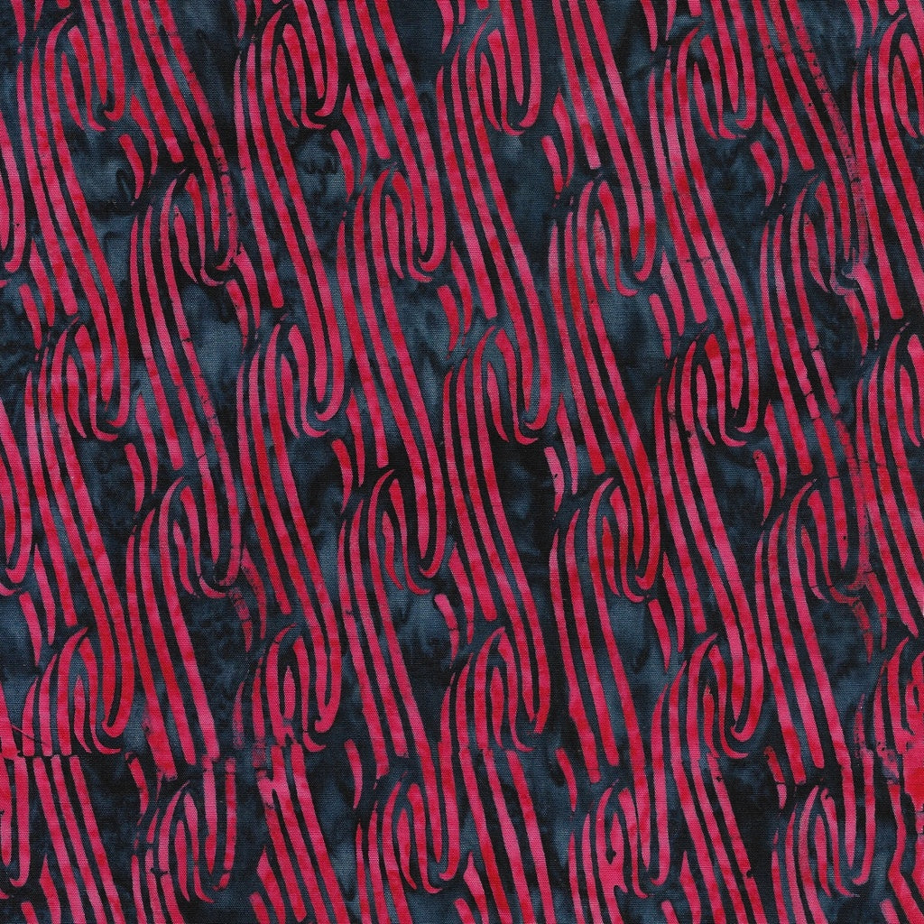 Fabric Lumin Midnight Blue Ribbons Jubilee Island Batiks by the Quarter Yard 122454595