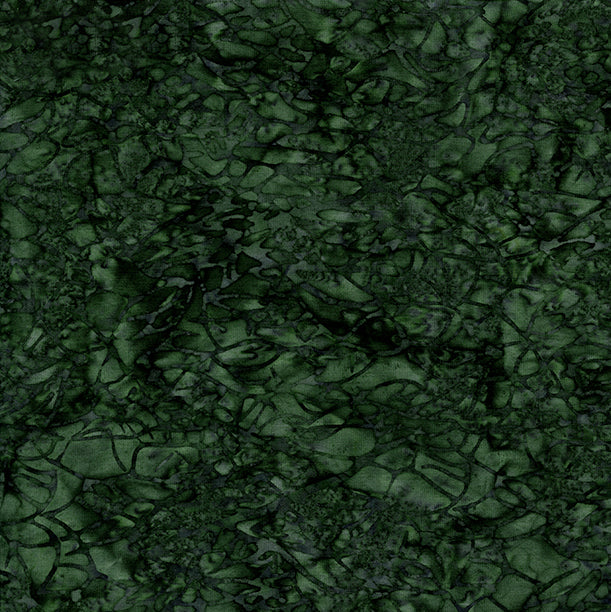 Fabric Lumin Pineneedle Large Netting Foundations Blenders Island Batiks by the Quarter Yard BE27-G3