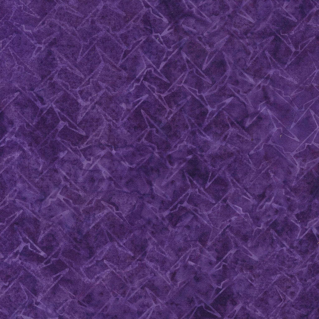 Fabric Lumin Purple Hyacinth Jabber Diamond Jabberwocky Island Batiks by the Quarter Yard 822403460