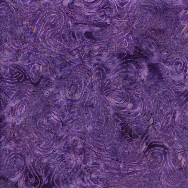 Fabric Lumin Purple Marble Foundations Blenders Island Batiks by the Quarter Yard BE24-A1