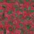 Fabric Lumin Red Imperial Holly & Bells Merry Moments Island Batiks by the Quarter Yard 122408345