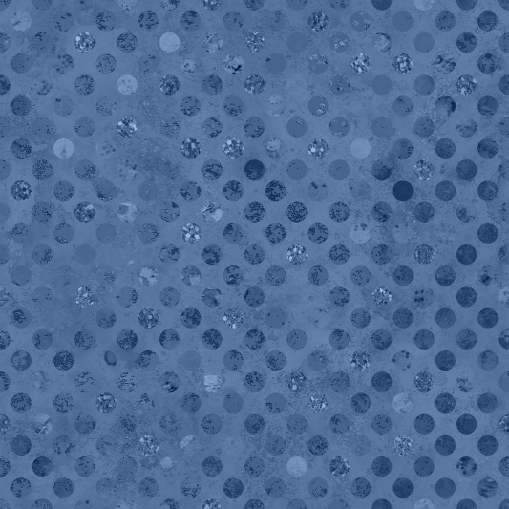 Blue textured background with circular patterns