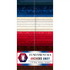 Packaging of 'Fundamentals Anchors Away' fabric strips with colorful patterned fabric swatches.