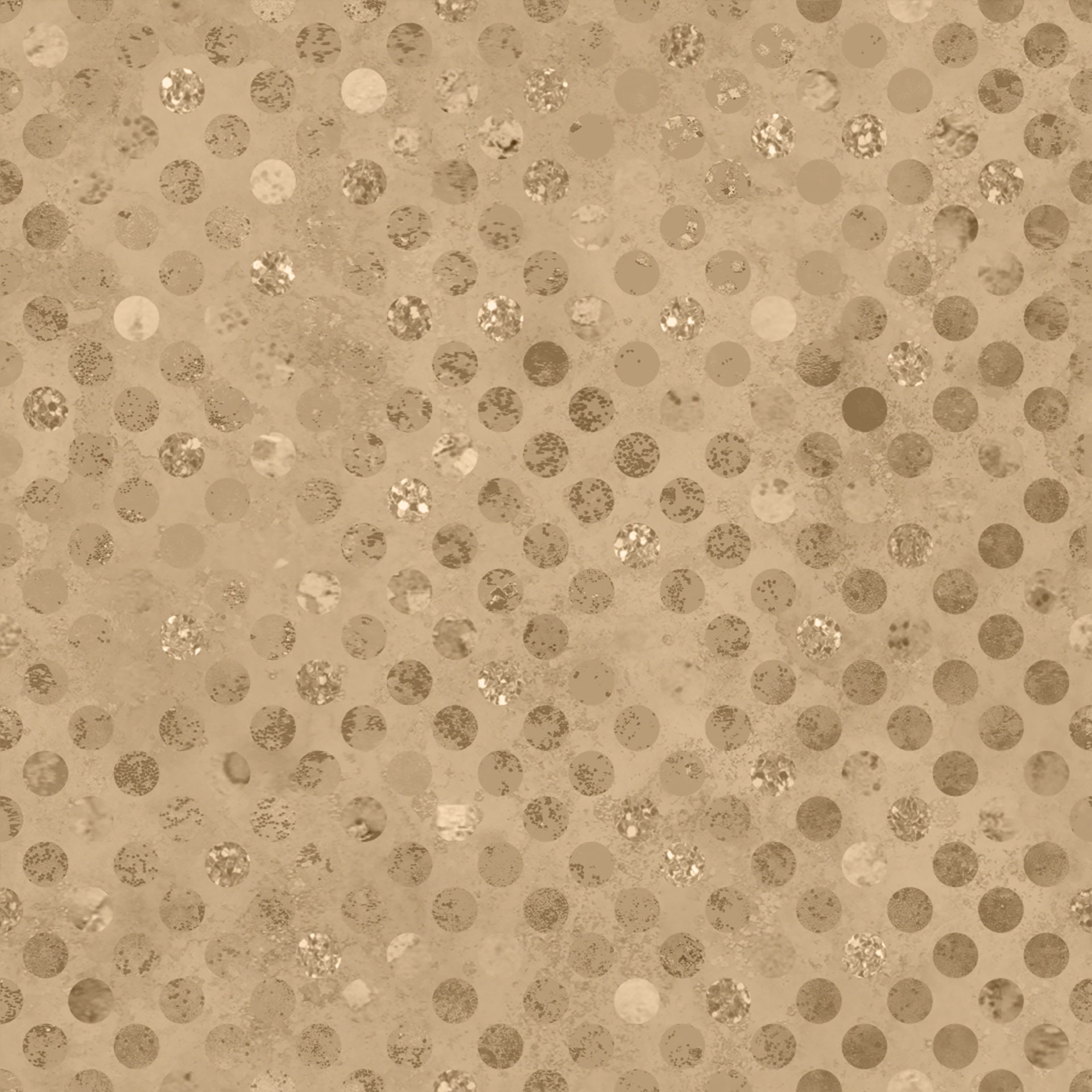 Beige background with small gold glittery dots