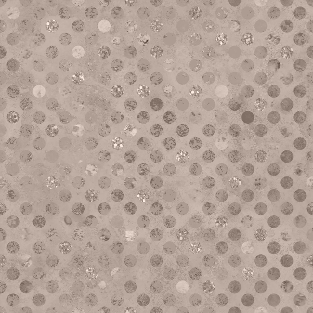 Gray polka dot pattern on a textured background