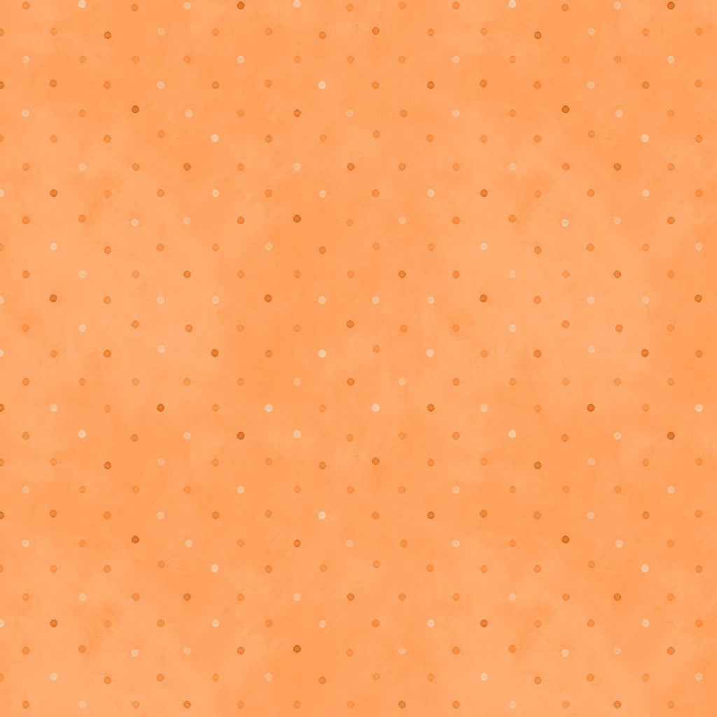 Pattern of small circles on an orange background