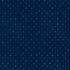 Navy blue fabric with small white and red polka dots