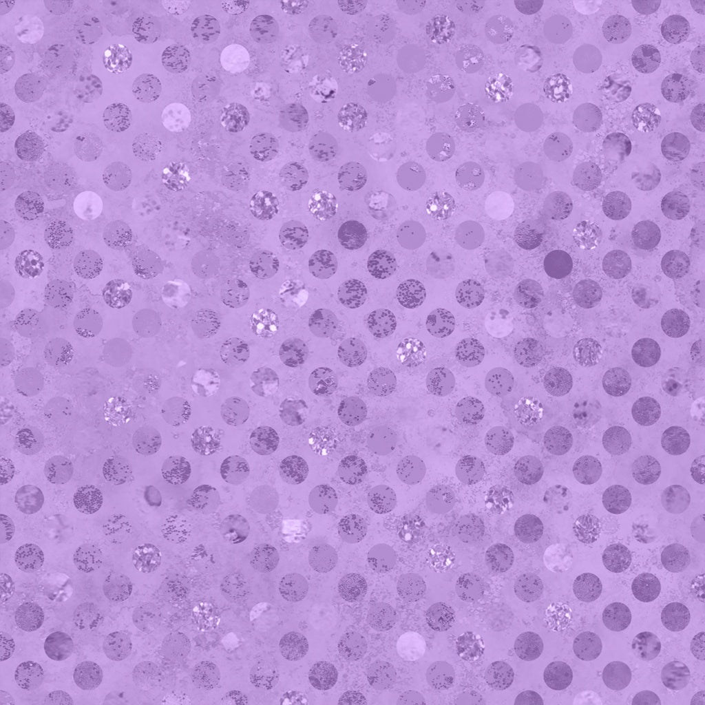 Purple polka dot pattern on a textured background