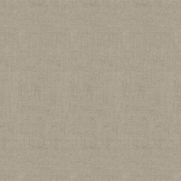 A close-up of a textured fabric in a warm taupe-beige color.