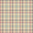 Plaid pattern with pastel colors on a fabric background