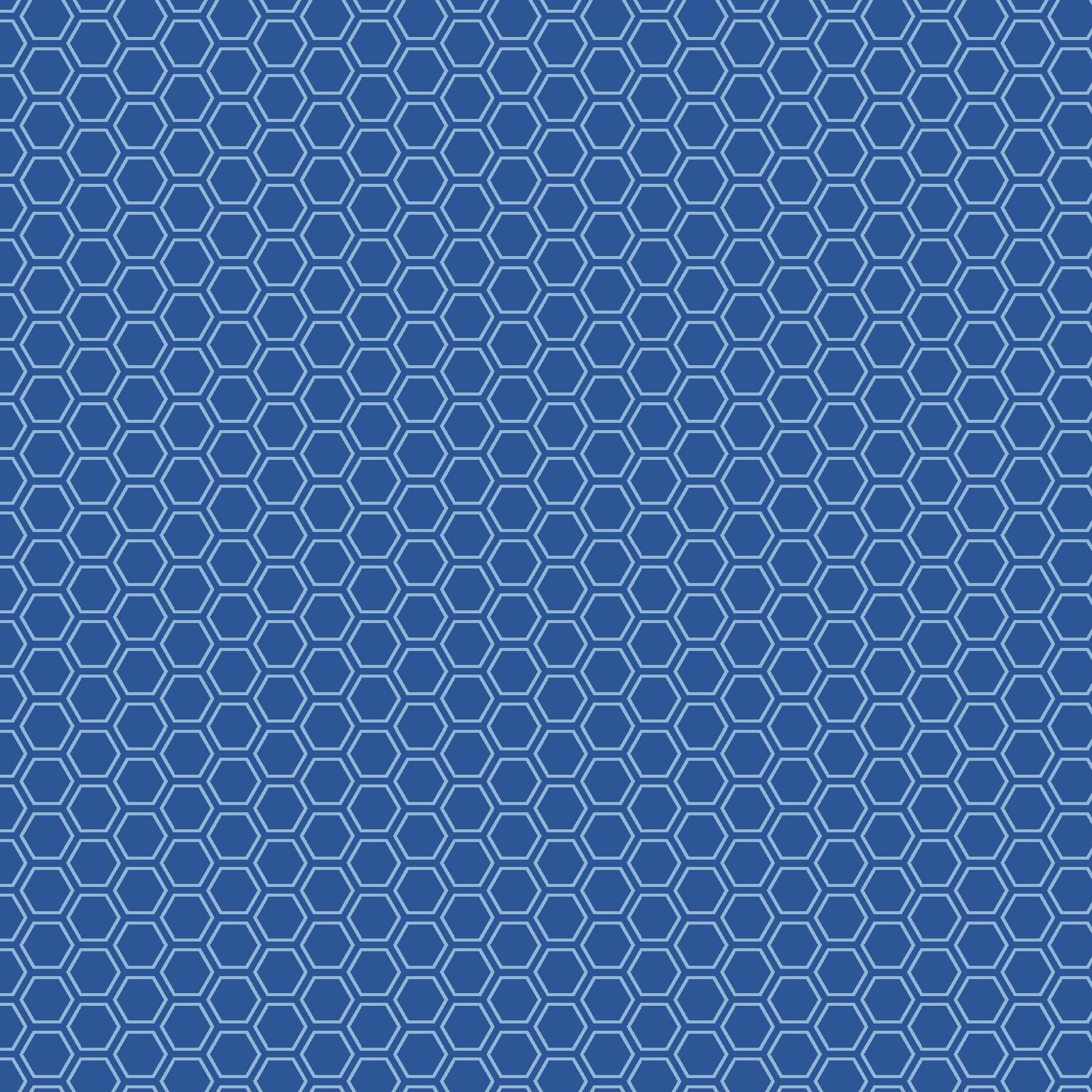 Fabric Maywood Studio Blue Honeycomb Kimberbell Basics by the Quarter Yard MAS8256-B