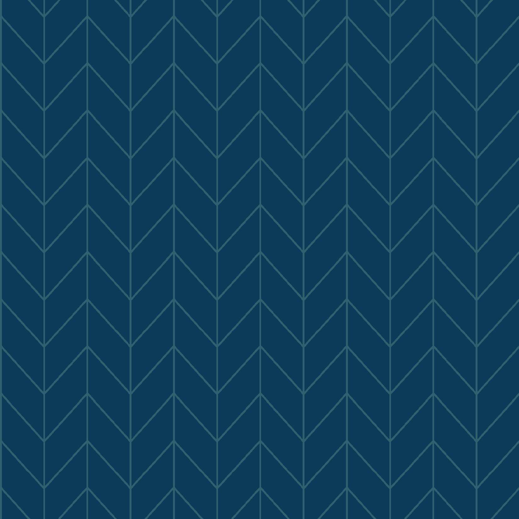 Fabric Maywood Studio Navy Chevron Kimberbell Basics by the Quarter Yard MAS8258-N