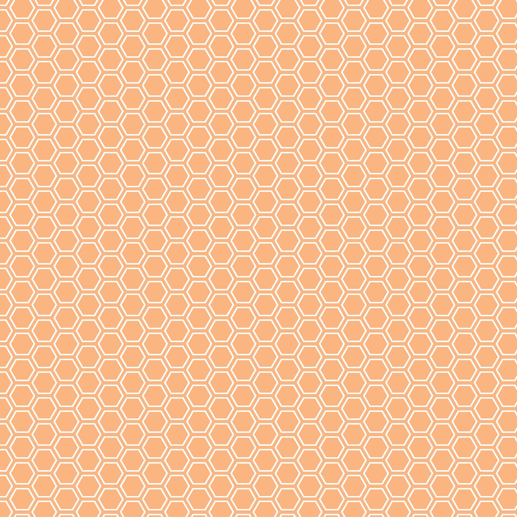 Fabric Maywood Studio Orange Honeycomb Kimberbell Basics by the Quarter Yard MAS8256-O